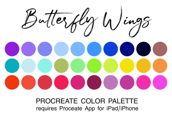 Butterfly Wings Procreate Color Palette: Unlock Vibrant Digital Art