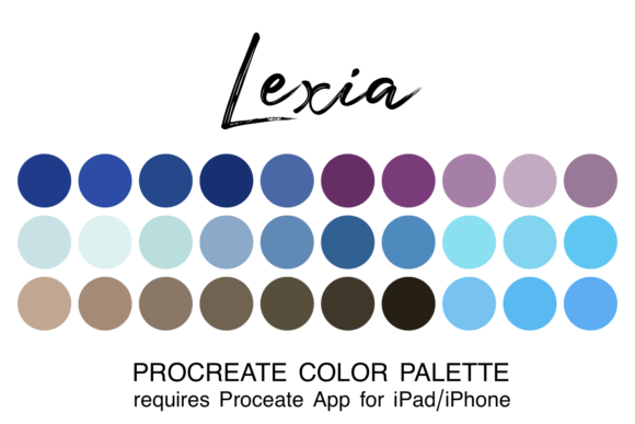 Lexia Procreate Color Palette: Streamline Your Digital Art
