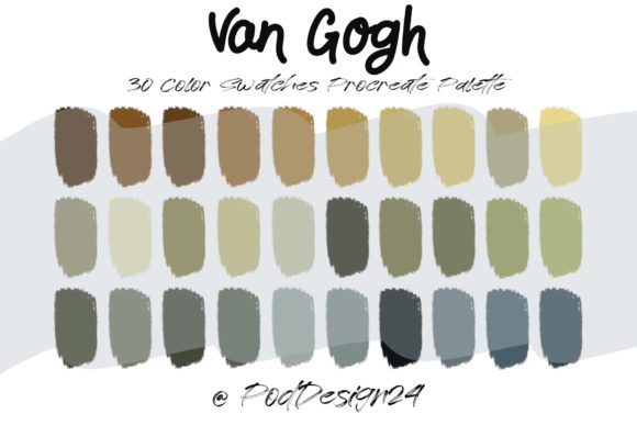 Mastering Van Gogh's Palette in Procreate