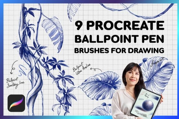 Procreate Brush Pens: Your Ultimate Ballpoint Pen Set