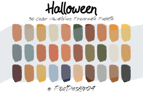 Procreate Color Palette Halloween: Perfect Your Spooky Designs