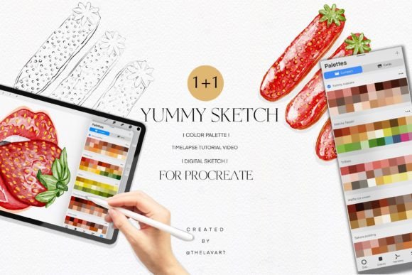 Unwrapping the Sweetness of the Strawberry Eclairs Sketch